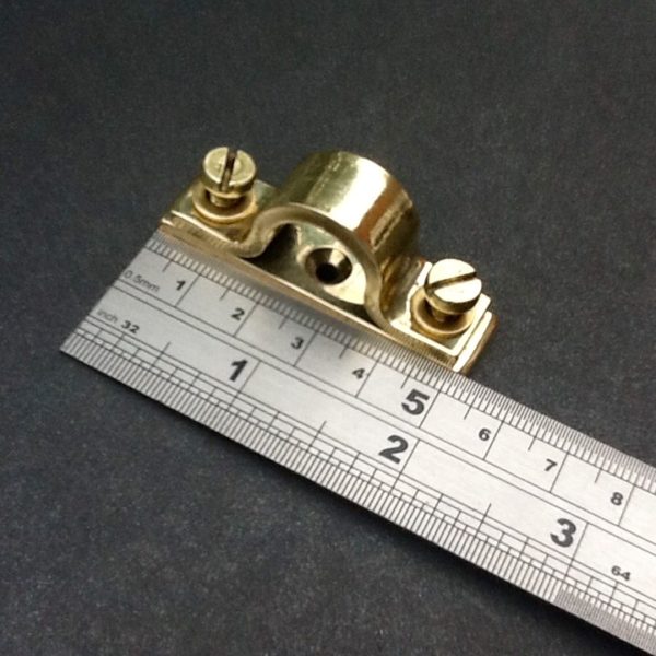 classic wall mount pipe clips for 15mm copper pipes