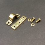 Classic Brass Wall Mount Pipe Clips For 22mm OD Pipes