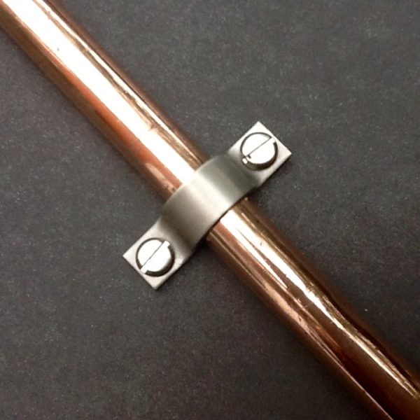 stainless pipe clips