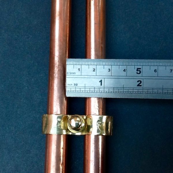 Wall Mount Pipe Clips Solid Brass For 15mm Diameter Pipes