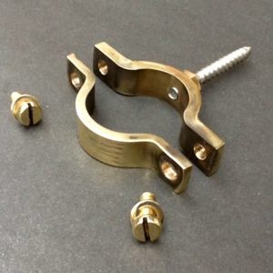 Wall Mount Pipe Clips Pipe Hangers Pipe Brackets Brass