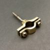 15mm Pipe Clip For 15mm Diameter Pipe Solid Brass