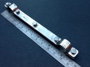 Stand-Off Brace 32mm Diameter Ports Stainless Steel 316L