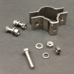 Marine Grade Pipe Bracket 316L Stainless Steel For 25mm OD Pipe
