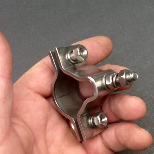 Pipe clamping Brackets Stainless Steel