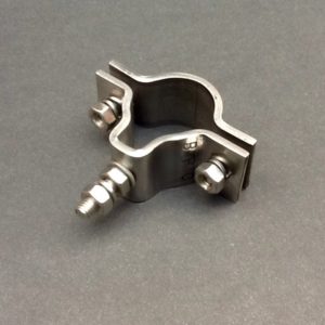 27mm Universal Pipe Bracket 316L Stainless Steel