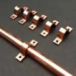 copper pipe clamps