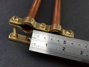 brass pipe brackets