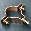 Copper Universal Pipe Clamp 50mm Diameter Copper Pipe Fittings - Image 3