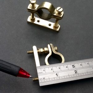Brass pipe clamps 