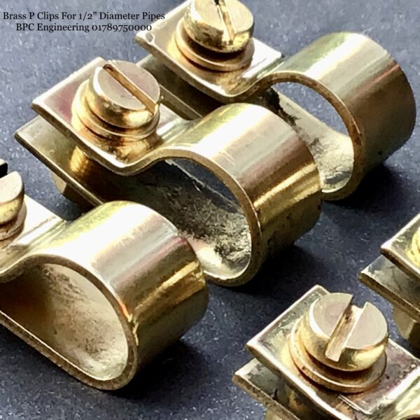 Brass p clips