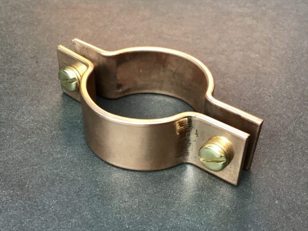 Copper Clamp 50mm Diameter Pipe Solid Copper Pipe Fittings