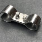 15mm 27mm Pole Clamp Double Size Combination Stainless Steel