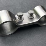 15mm 25mm Pole Clamp Double Size Combination Stainless Steel