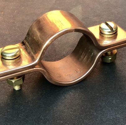 Copper Pipe Clamp 32mm Solid Copper Pipe Fitting