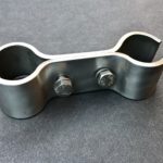 25mm-25mm Pole Bracket For Marine Solar Panel Installation