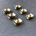 3/16 P Clips Imperial Brass Fasteners With 5mm Screws Washers & Nuts