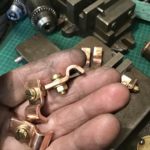 Handmade copper pipe fasteners p clips