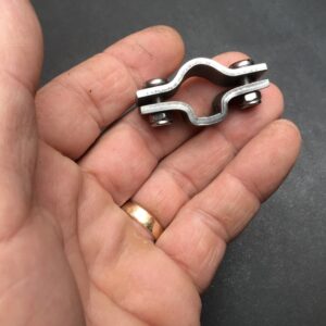 1/2” Universal Pipe Clamp Bracket for 1/2” OD Pipes & Tubes