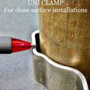 Uni Clamp Close Surface Pipe Installation Brackets