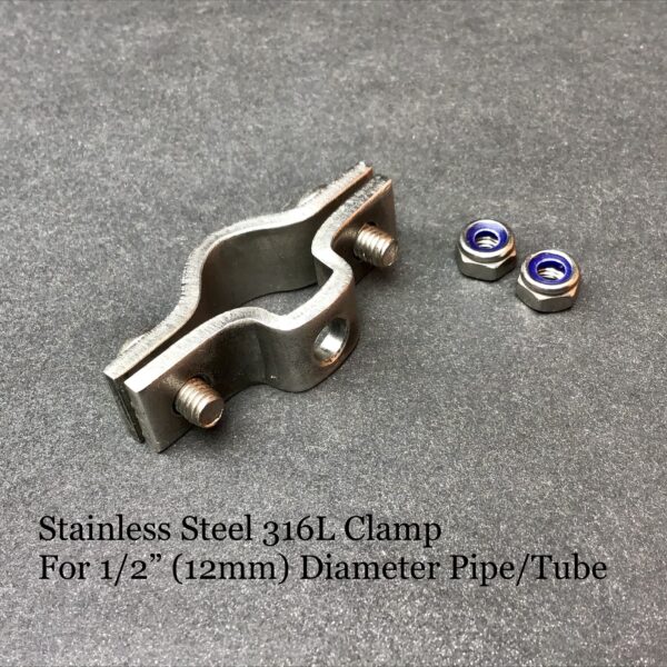 12mm universal pipe clamping bracket