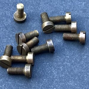 BSF 7/32 Imperial Screws Brass Cheese Head Slotted