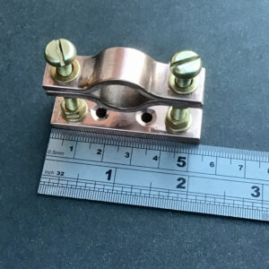 Traditional Pipe Fastener Copper Bracket For 15mm OD Pipes BC3362 