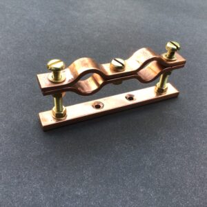Copper Pipe Clamp Bracket Wall Mount 15mm Adjustable