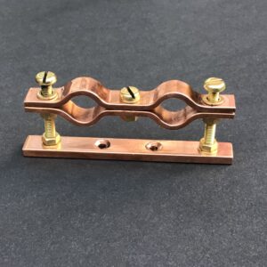 Copper Pipe Clamp Bracket Wall Mount 15mm Adjustable