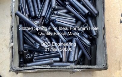Slotted Spring Pins Ideal For 5mm Diameter Hole Size (QTY 50)