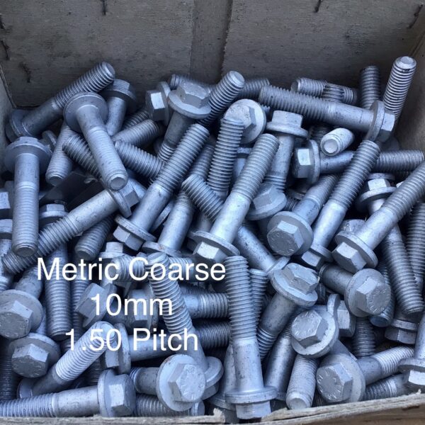 Metric Coarse 10mm Atlas Bolts 1.50 Pitch