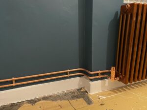 Copper Wall Pipe Brackets