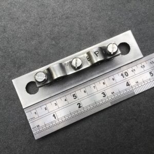 Double Stainless Steel Clamp For 12mm OD Pipes DK12D