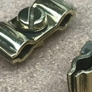 Double 3/16 Pipe Fasteners Brass