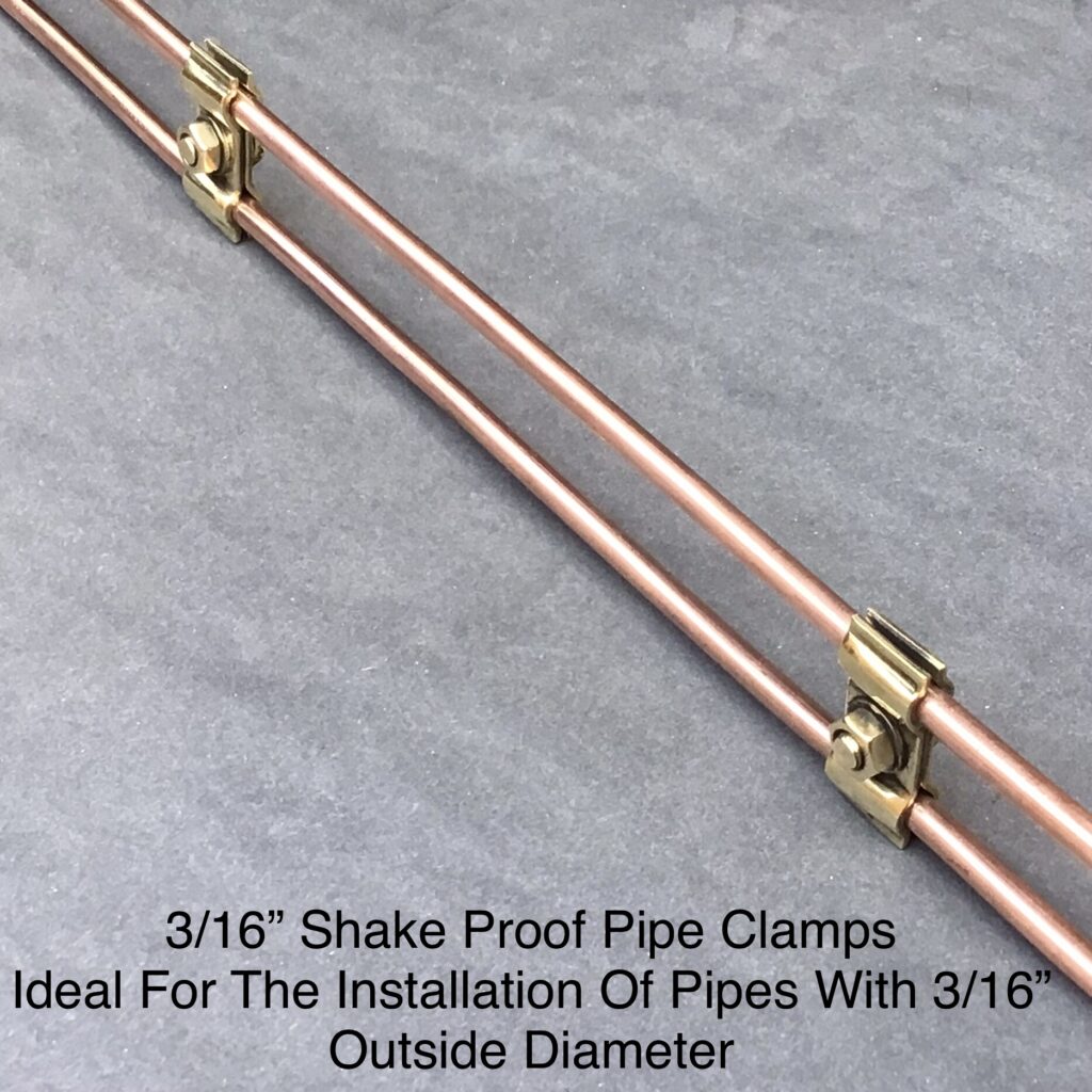 Epman 3/16" Stainless Steel Pipe Clamps For Brake & Fuel Lines – 12 Pack, EPLC3187