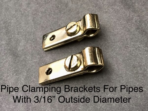 Classic Pipe Clips For 3/16” Outside Diameter Pipes Vintage Vehicles