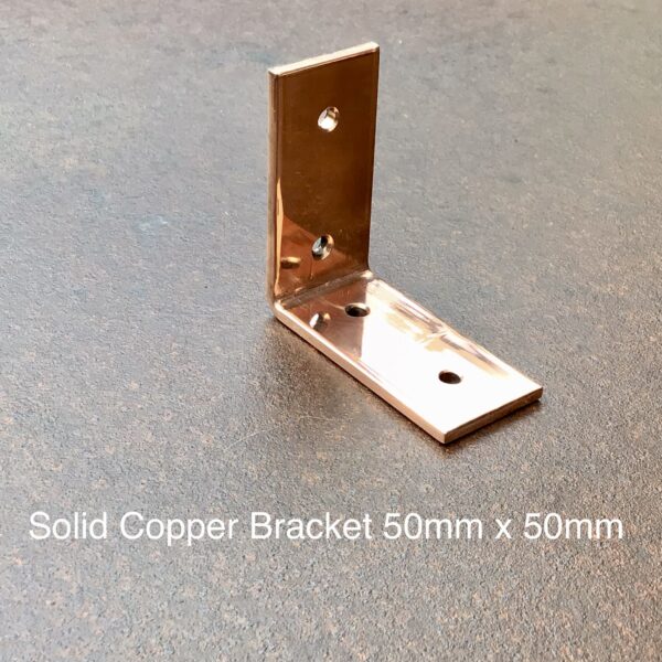 Copper Shelving Brackets