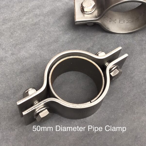 For 50mm outside diameter pipes