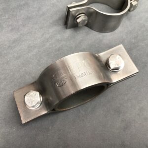 50mm Diameter Pipe Clamp 316 Stainless Steel BPC38335