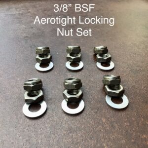 3/8” BSF Aerotight Locking Nut Set
